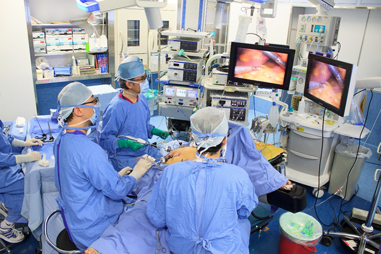 大垣市民病院 ラパ手術に特化した内視鏡手術室